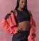 Reebok X Angel Reese Women's Vector Track Jacket Coral