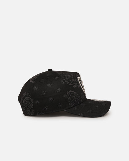 New Era Las Vegas Raiders 'Tonal Paisley' 9FORTY A-Frame Snapback Black