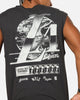 Mitchell & Ness Los Angeles Lakers LA Champ Chrome Muscle T-Shirt Washed Black
