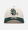New Era San Diego Padres 'Pink Satin Hearts Green' 9FORTY A-Frame Snapback Chrome/Dark Green