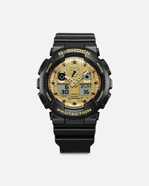 G Shock GA100GB-1A9 Watch Black/Gold