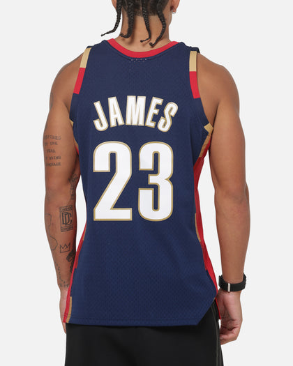 Mitchell & Ness Cleveland Cavaliers Lebron James #23 '08-'09 Swingman Jersey Navy