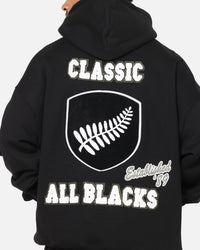 Mitchell & Ness All Blacks Rugby Union Cab Inaugural Hoodie Solid Black