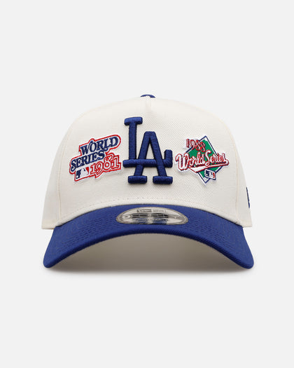 New Era Los Angeles Dodgers 'World Series Logo' 9FORTY A-Frame Snapback Chrome
