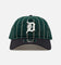 New Era Detroit Tigers 'Pinstripe' 9FORTY A-Frame Snapback Dark Green