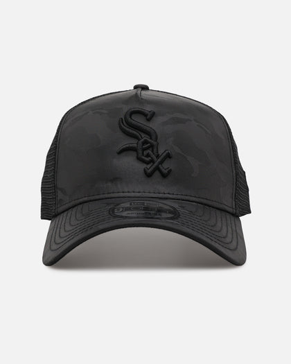 New Era Chicago White Sox 'Camo' 9FORTY A-Frame Trucker Snapback Black