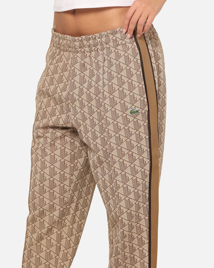 Lacoste Monogram Track Pants Croissant/Cookie