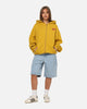 Carre Signature Zip Hoodie Mustard