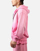 American Thrift Zip Hoodie Washed Pink