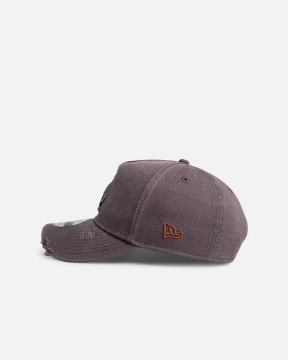 New Era Los Angeles Dodgers 'Canvas Graphite Grey' 9FORTY A-Frame Snapback Washed Graphite