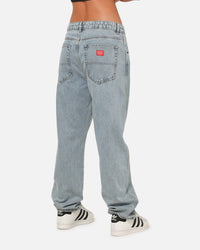 Worship Lounger Jeans Worship Worn Blue