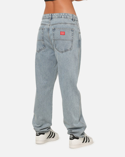 Worship Lounger Jeans Worship Worn Blue