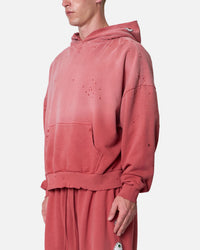 MNML Mojave Hoodie Washed Red