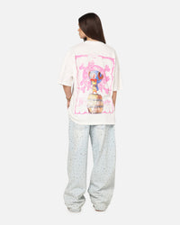 73Studio X One Piece Chopper Vintage T-Shirt Off White