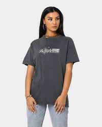 Rats Get Fat Butterfly Effect Vintage T-Shirt Off Black