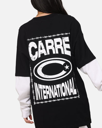 Carre C-Star Long Sleeve T-Shirt Black/White