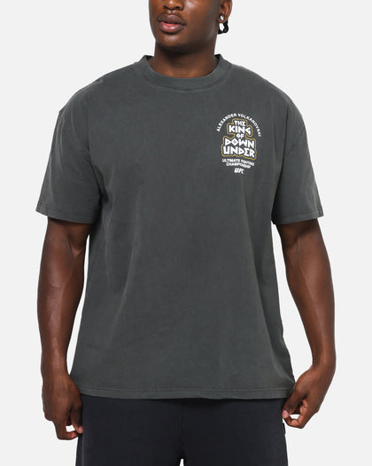 UFC By Culture Kings Alexander Volkanovski Sydney King Down Under Heavy T-Shirt Black Wash