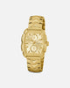 Guess Mainline Nile Textured Bracelet Watch Gold