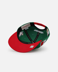 Mitchell & Ness Miami Heat 'Viva Mexico Script' Deadstock Snapback Green/Red