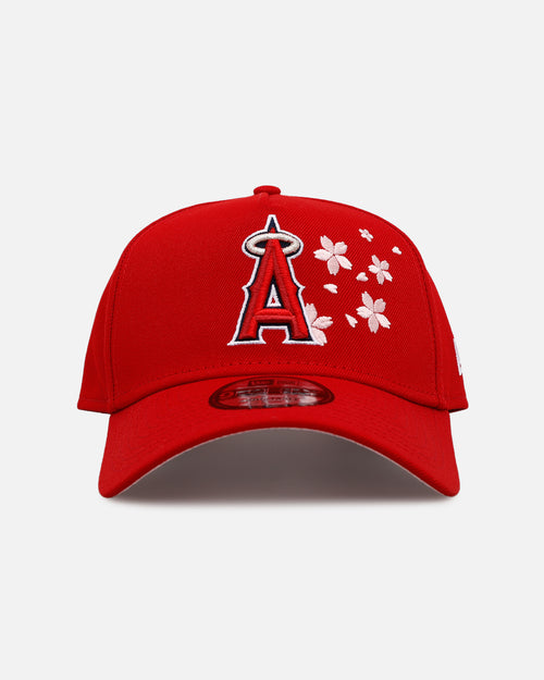 New Era Los Angeles Angels 'Cherry Blossoms' 9FORTY A-Frame Snapback Official Team Color