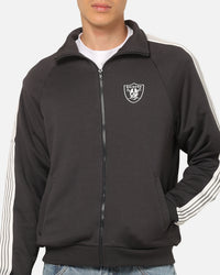 Majestic Athletic Las Vegas Raiders TM Tape Tricot Track Top Slate