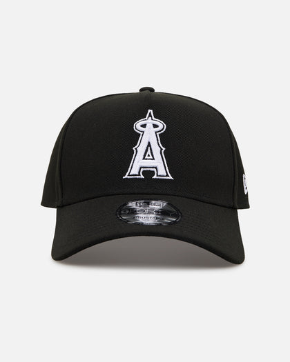 New Era Los Angeles Angels 'Easy Black and White' 9FORTY A-Frame Snapback Black/White