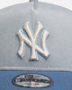 New Era New York Yankees 'Faded Washed Grey' 9FORTY A-Frame Snapback Grey/Blue