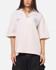 Carre Rose Pinstripe Button Up Shirt Sand