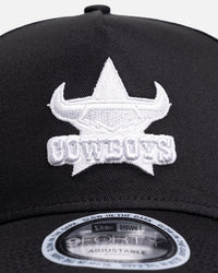 New Era North Queensland Cowboys 'NRL Glow In The Dark' 9FORTY A-Frame Snapback Black