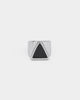 Dead Studios Men's Tri Stone Ring Stainless Steel/Black