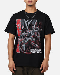 73Studio X Yu-Gi-Oh! Red Eyes Vintage T-Shirt Black