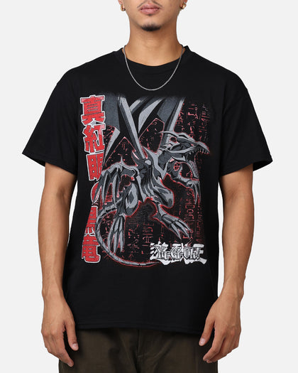 73Studio X Yu-Gi-Oh! Red Eyes Vintage T-Shirt Black