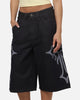 Ed Hardy Trinity Jorts Indigo