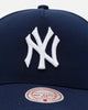 Mitchell & Ness New York Yankees 'Pink Side Patch' Pro Pinch Snapback Official Team Color