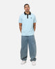 Bleacher Athletic Cronulla-Sutherland Sharks NRL Adult Golf Polo T-Shirt Light Blue