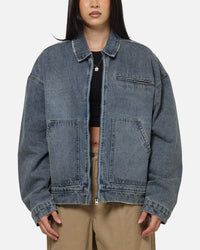 Saint Morta Halo Zip Jacket Dirty Denim