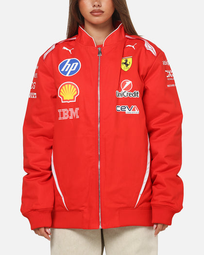 Puma X Scuderia Ferrari Replica Racing Jacket Red
