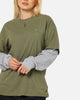 X-Large 91 Double Layer T-Shirt Pigment Olive