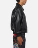 Ed Hardy Studded Bomber Jacket Black
