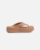 Crocs Women's Getaway Platform Flip Chocolate