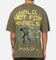 73Studio X Xbox X Halo Not For Angels T-Shirt Military Green