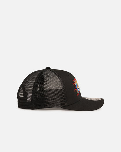 New Era Philadelphia 76ers 'HWC' 9SEVENTY Trucker Stretch Snapback Black