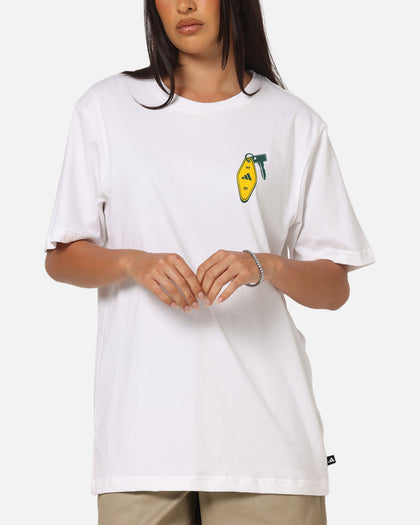 Adidas Chip In NYC Graphic T-Shirt White