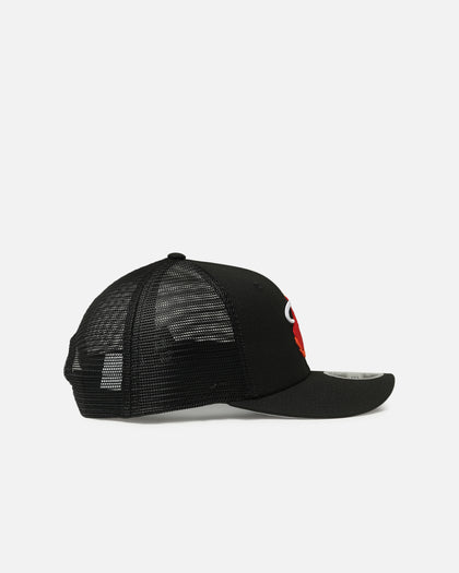New Era Miami Heat 'HWC' 9SEVENTY Trucker Stretch Snapback Black