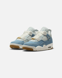 Jordan Women's Air Jordan 4 Retro "Worn Blue Denim" Sail