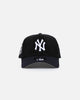 New Era New York Yankees '2-Tone Corduroy' 9FORTY A-Frame Snapback Black