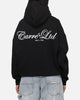 Carre Mini Script Hoodie Black