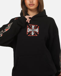 West Coast Choppers Forever Flames Hoodie Black