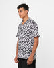 XXIII Horizon Button Up Shirt Black/White