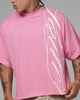 Loiter Script T-Shirt Pink